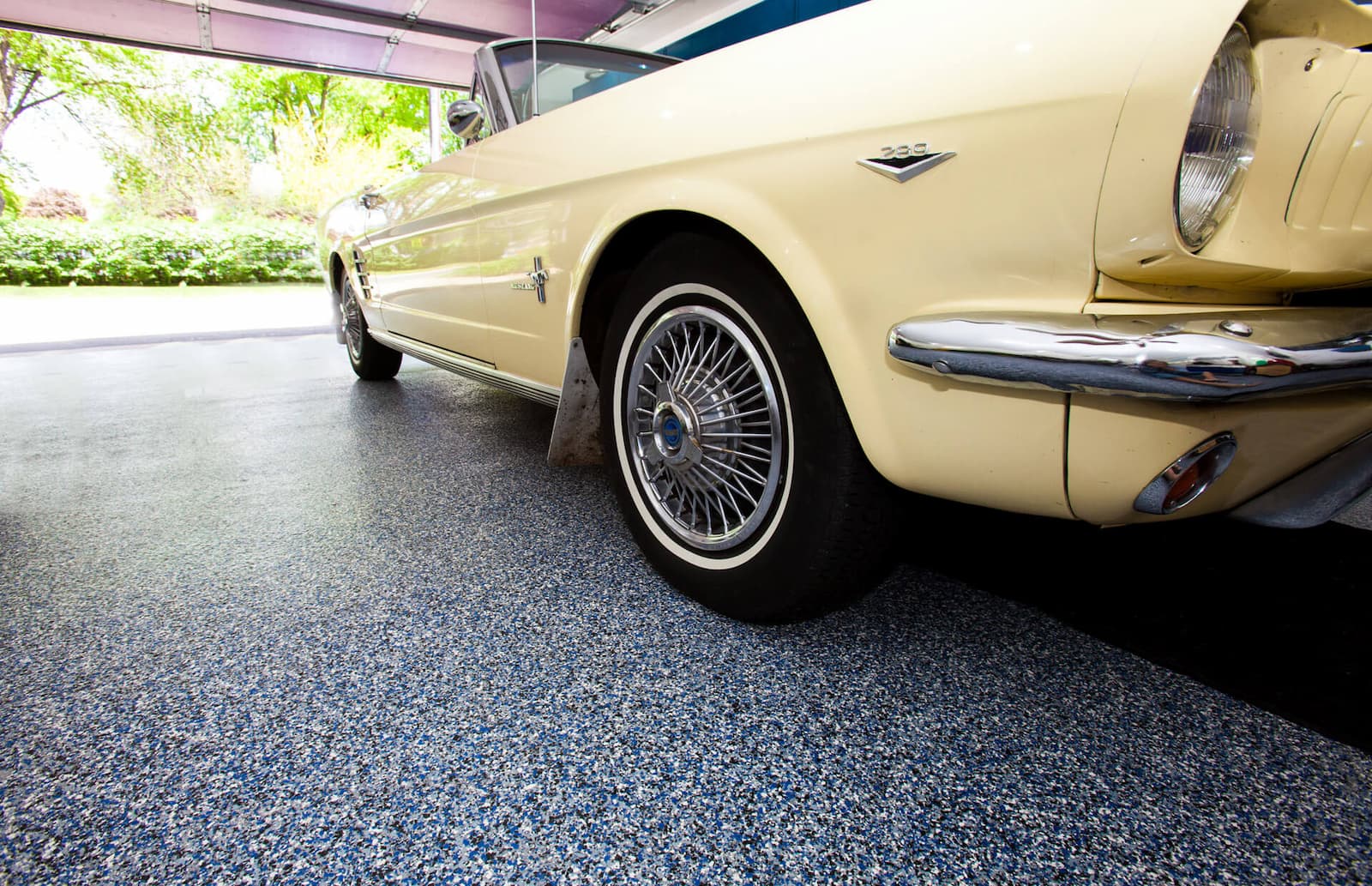 Debunking Common Myths About Concrete Coatings car
