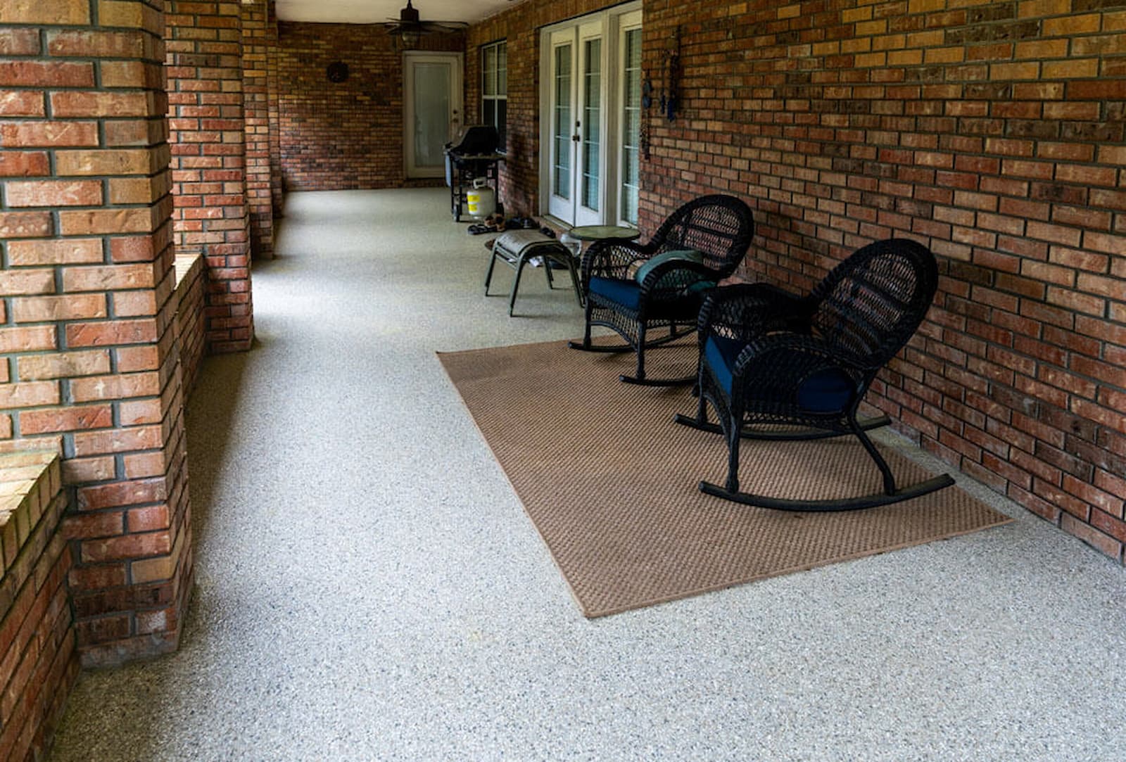 front porch - Make Your Neighbors Jealous: Transform Your Tennessee Property with New Concrete Coatings